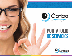 portafolio optica - Clínica de Oftalmología Sandiego