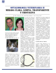 Oftalmologia Veterinaria II MIRADA CLARA, LIMPIA