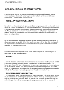 cirugía de retina y vitreo - Clinica Oftalmologica de Cartagena