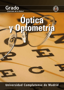 Facultad de Óptica y Optometría - Universidad Complutense de