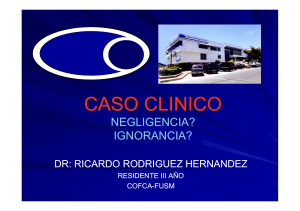 CASO CLINICO