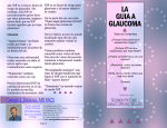 GLAUCOMA spanish brochure