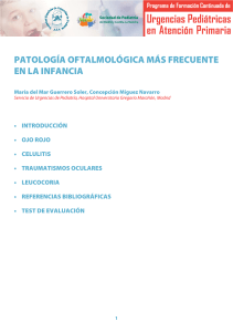 patología oftalmológica más frecuente en la infancia