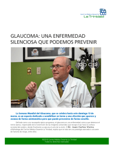 Glaucoma - Centro Médico Docente La Trinidad