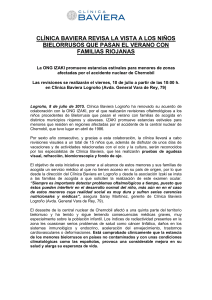 baviera valladolid, pionera en el tratamiento de la