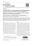 Evaluation of the in vitro ocular toxicity of the fortified antibiotic eye