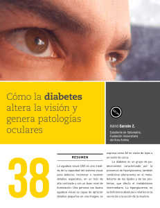 Cómo la diabetes altera la visión y genera patologías oculares