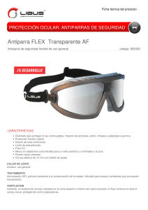 Antiparra FLEX Transparente AF