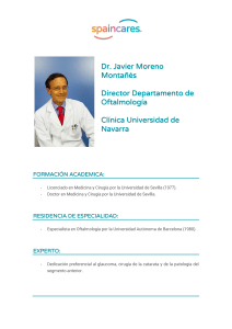 Dr. Javier Moreno Montañés Director Departamento