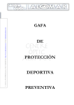 GAFA DE PROTECCIÓN DEPORTIVA PREVENTIVA