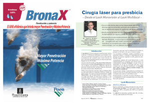 Cirugía láser para presbicia