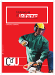 catálogo general - Uniformes de trabajo