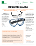 protecciones oculares - Hospital del Trabajador