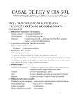 CASAL DE REY Y CIA SRL