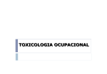 Toxicologia Ocupacional