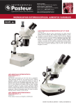 microscopios estereoscópicos: aumentos variables