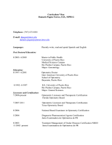 Dr. Damaris Pagan CV - Inter American University of Puerto Rico