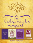 Índice Table of Contents - Liturgy Training Publications