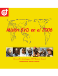 Misión SVD en el 2006