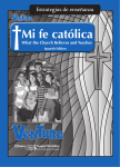 Teacher Venture Spanish mi fe catolica.indd