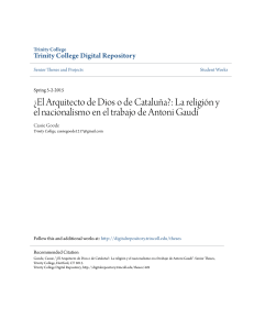 Â¿El Arquitecto de Dios o de CataluÃ±a?: La religiÃ³n y el
