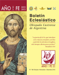 Boletín Eclesiástico Nº 166 del Obispado Castrense