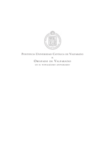 OBISPADO DE VALPARAíSO - Ediciones Universitarias de