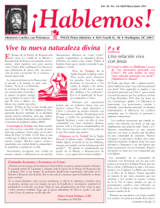 Vive tu nueva naturaleza divina - Paulist Evangelization Ministries