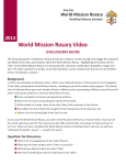 World Mission Rosary Video - The Pontifical Mission Societies
