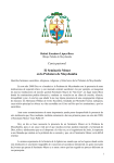 El Seminario Menor Juan Pablo II – Carta Pastoral 2009