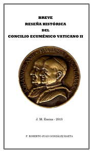breve reseña histórica concilio ecuménico vaticano ii