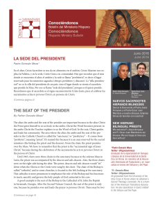 Conoci&eacute;ndonos Conoci&eacute;ndonos LA SEDE DEL PRESIDENTE THE