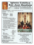 Bulletin 11-16-2014 - Iglesia Católica San Juan Bautista