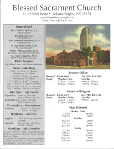 Untitled - Blessed Sacrament Church