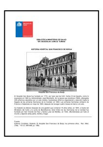 Historia Hospital San Borja - Biblioteca Ministerio de Salud