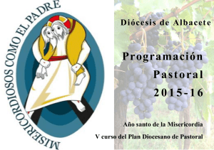 Programación Pastoral 2015-16