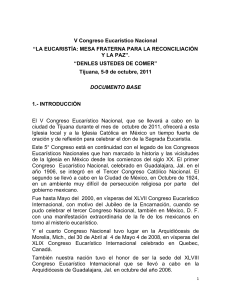 Texto Base - Congreso Eucarístico Nacional