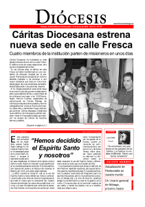 Cáritas Diocesana estrena nueva sede en calle Fresca