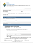 ADOM-RCIA Adult Intake Form. Spanish