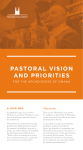 pastoral vision and priorities