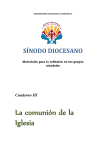 La comunión de la Iglesia - Archidiócesis de Santiago de Compostela