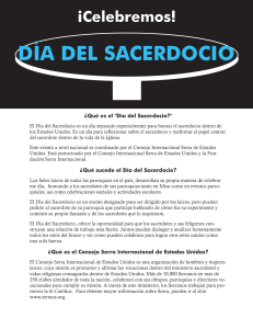 DÍA DEL SACERDOCIO