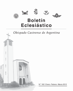 boletin162 - Obispado Castrense de Argentina