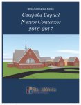 Campaña Capital Nuevos Comienzos 2016-2017