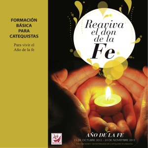 cuaderno formacion basica para catequistas 2012