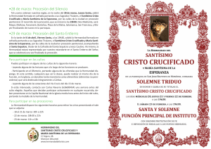 Boletín Cuaresma 2013 - Hermandad de El Cristo