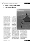 Los cristianos nominales • Pedro Puigvert