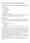 Clasificación de los Documentos Pontificios (Documentos del Papa
