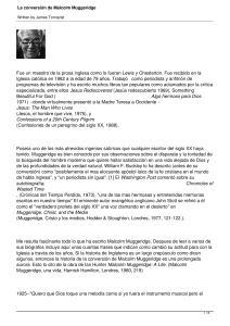 La conversi&oacute;n de Malcolm Muggeridge