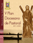 V PLAN DIOCESANO DE PASTORAL 2011-2020
